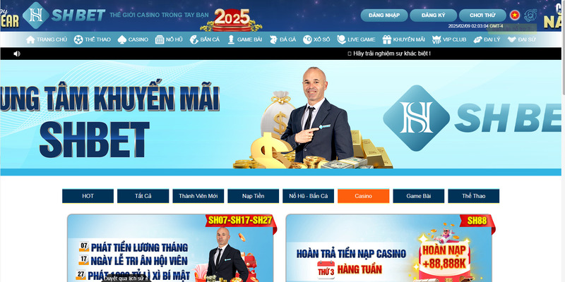 Casino SHBET - Sảnh Đánh Bạc Online Đào Tiền Thưởng Dễ Nhất 2026 - cufela