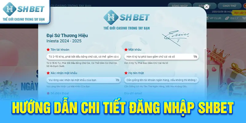 Hướng Dẫn Đăng Nhập SHBET Toàn Diện Chi Tiết, Dễ Hiểu - cufela