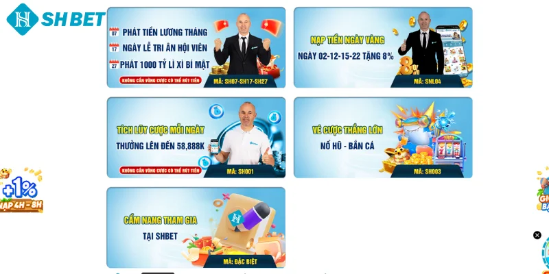 Khuyến Mãi Nổ Hũ SHBET - Sự Kiện Hot, Thưởng Lớn Liền Tay - cufela